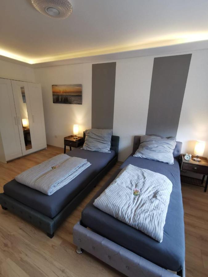 Frisch Sanierte Ferienwohnung 2 Min Vom Suedstrand - Balkon - Pay Tv Wilhelmshaven Eksteriør bilde